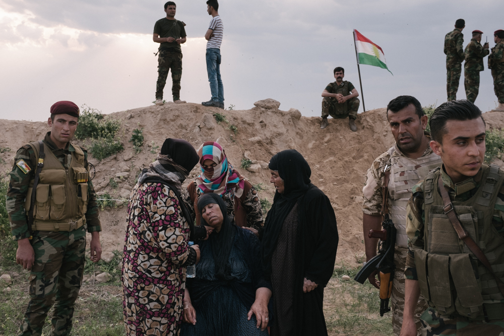 Photo: Kurdistan24 / Alexandre Afonso (Makhmour Front line)